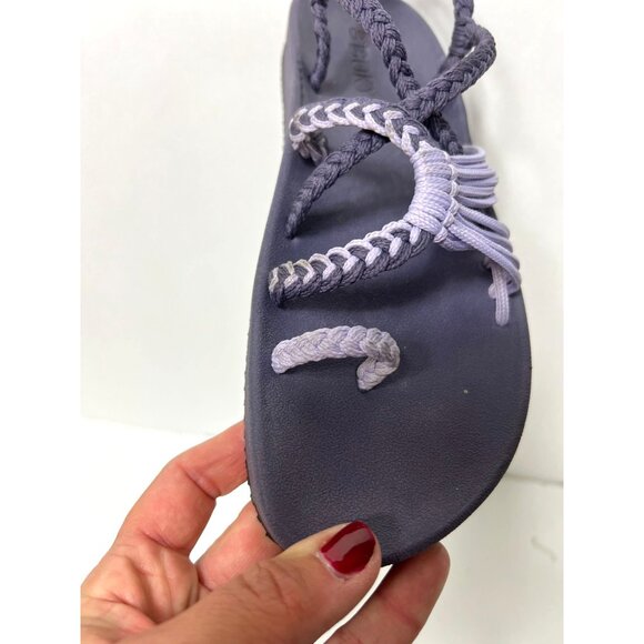 Bokyna Elevate Arch Support Comfort Sandals Purple EU 40/US 9 NWOT Braided Strap - Picture 5 of 8